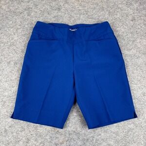IBKUL Bermuda Shorts 9" Blue Womens 6